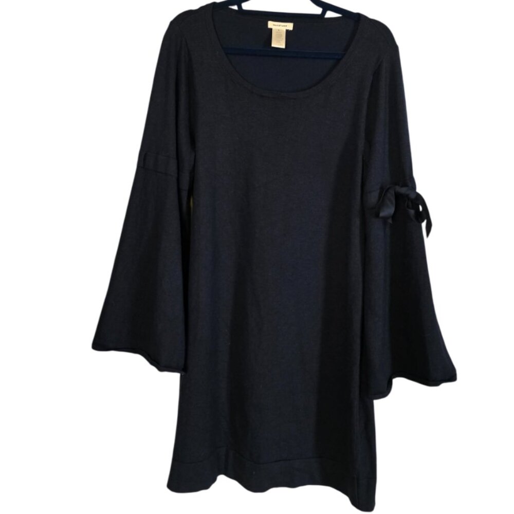 EUC Max Studio Navy Blue Dress with Arm Bow